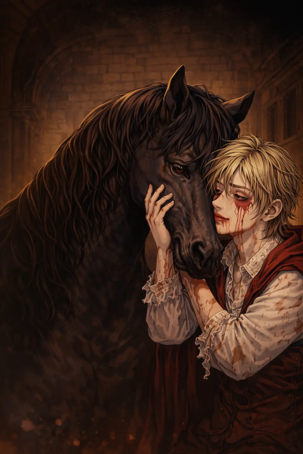 Portada de la bitácora creativa del relato «El purasangre de Alfonsito»